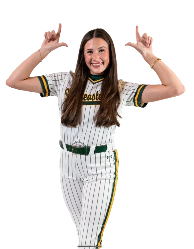 alli brunson southeastern louisiana university softball pitcher no background