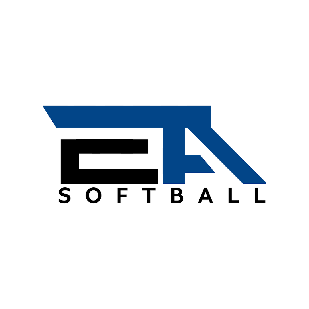 ea softball logo original colors square white bg round