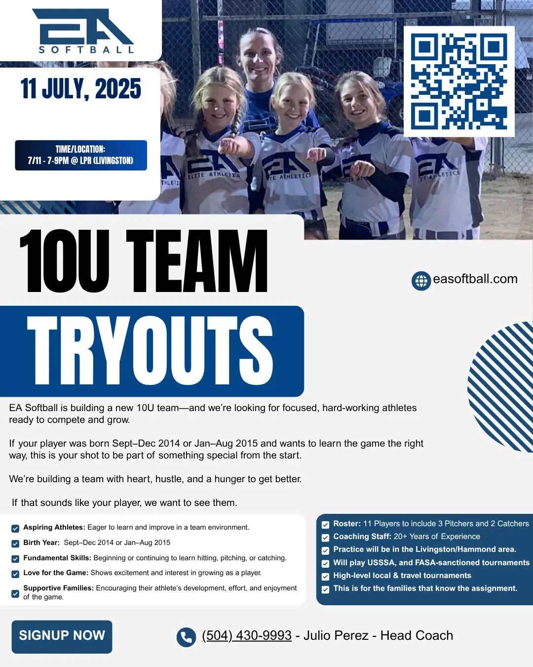 elite athletics 10u tryouts july 11