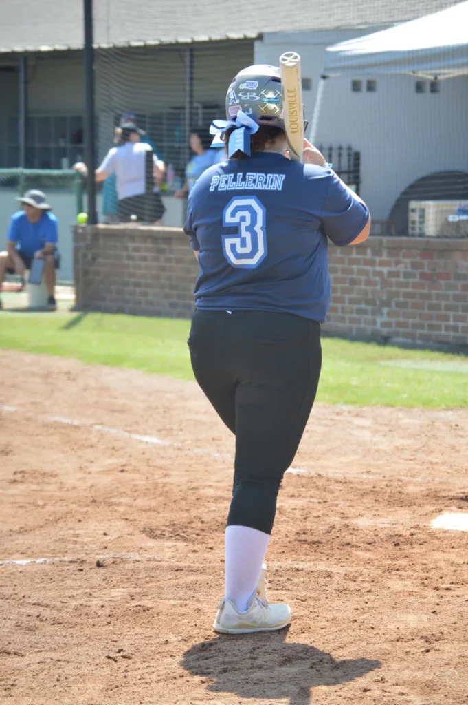addy pellerin batting from behind