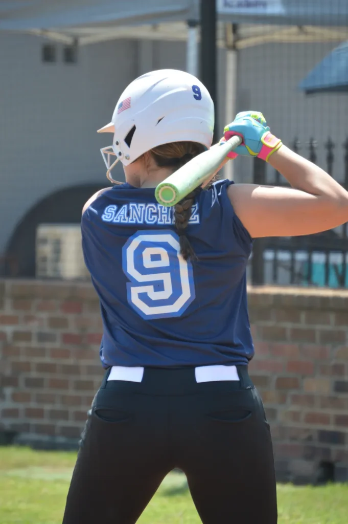 addy sanchez batting stance
