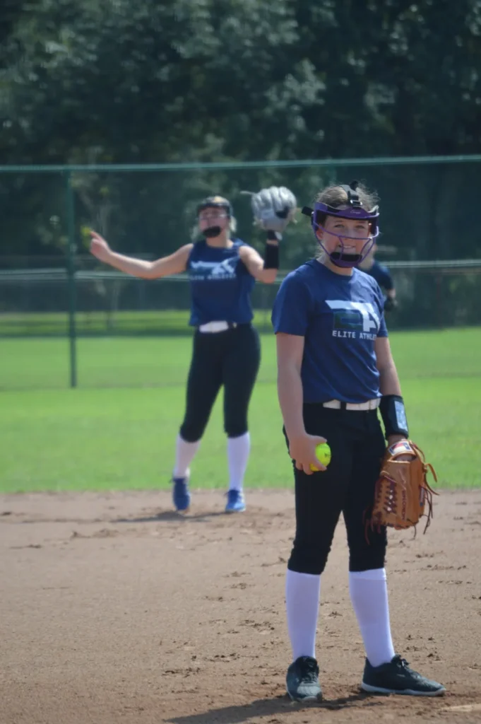 eden bowman pitcher smiling