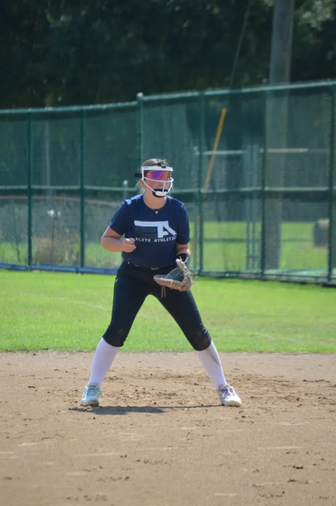 julia playing first base